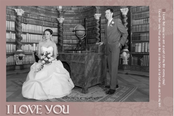 結婚の写真テンプレート photo templates 昔を回顧する