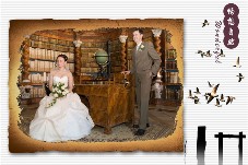 結婚の写真テンプレート photo templates すてき