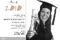 卒業のお知らせ photo templates 卒業のお知らせ